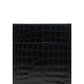 Crocodile print leather Pouch