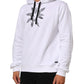 White Sacred Heart Hooded Sweatshirt Sweater