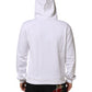 White Sacred Heart Hooded Sweatshirt Sweater