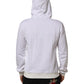 White Sacred Heart Hooded Sweatshirt Sweater