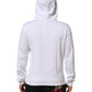 White Sacred Heart Hooded Sweatshirt Sweater