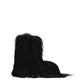 Black Fur Ankle Boots