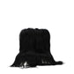 Black Fur Ankle Boots