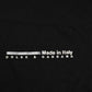 Black Statement Cotton Men Crew Neck T-shirt