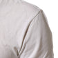 White Logo Print Cotton Crew Neck Men T-shirt