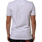 White Cotton Goodluck 2023 Crew Neck T-shirt