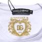 White Cotton Goodluck 2023 Crew Neck T-shirt