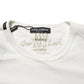 White Cotton Goodluck 2020 Crew Neck T-shirt