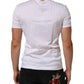 White Cotton Crew Neck Underwear Tee T-shirt