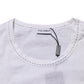 White Cotton Crew Neck Underwear Tee T-shirt