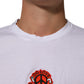White Cotton DG Love Patch Crew Neck T-shirt