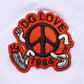 White Cotton DG Love Patch Crew Neck T-shirt