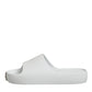 White Logo Slides Sandals Men Beachwear Shoes