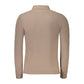 Marrone Cotton Men Polo Shirt