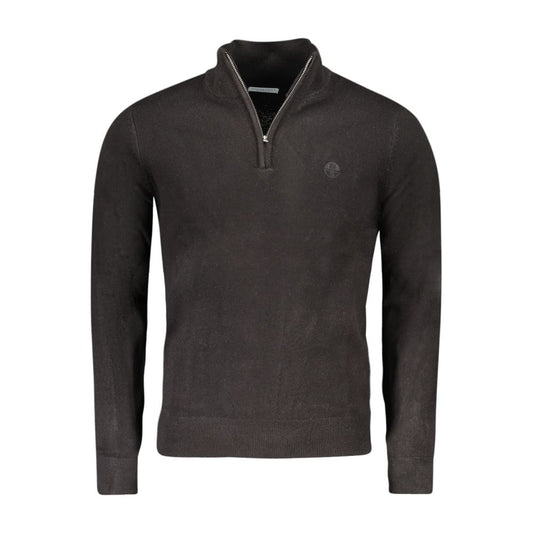 Black Nylon Sweater