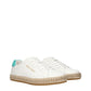 White Leather Low Tops