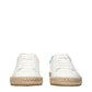 White Leather Low Tops