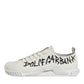 White Cotton NS1 Low Top Sneaker Shoes