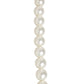 Black Leather Pearl Chain Bag Accessory Shoulder Strap