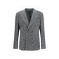 Portofino Double-Breasted Jacket with Chevron pattern
