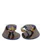 Blue Crystals Flats Sandals Beachwear Shoes