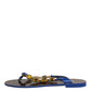 Blue Crystals Flats Sandals Beachwear Shoes