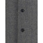 Single-breasted coat in virgin wool blend