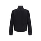 Zipped Cotton Cardigan