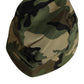 Green Camouflage Polyamide Logo Bucket Cap Hat