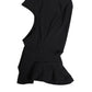Black Nylon Elastane Balaclava Hood Face Cover Hat