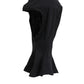 Black Nylon Elastane Balaclava Hood Face Cover Hat