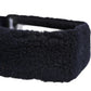 Black Cotton Headband Fisherman Cap One Size Men Hat