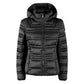 Black Polyester Jackets & Coat