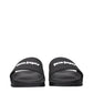 Black Cotton Slippers