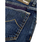 Blue Cotton Skinny Jean