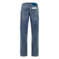 Blue Cotton Skinny Jean