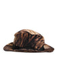 Multicolor Cotton Blend Fedora Capello Men Hat