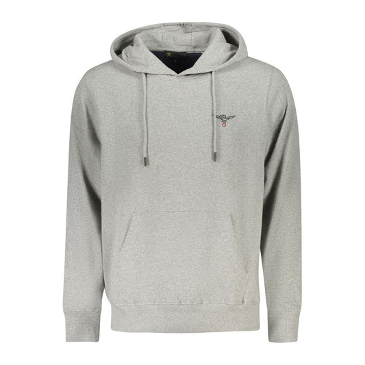 Gray Cotton Men Sweater