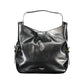 Black Polyethylene Women Hobo Bag