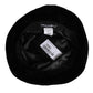 Black Cotton Suede Bucket Logo Capello Hat