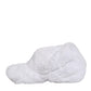 White Modacrylic Rapper Men Baseball Capello Hat