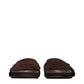 Brown Leather Slippers
