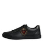 Black London Sacred Heart Men Sneakers Shoes