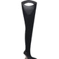Black Fabric Over The Knee
