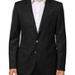 Dark Gray Single Breasted Men Coat MARTINI Blazer