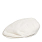 White Cotton Newsboy Cloth Capello Men Cap Hat