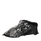 Black PVC Wide Brim Men Bucket Capello Hat