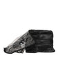 Black PVC Wide Brim Men Bucket Capello Hat