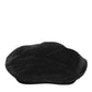 Black Cotton DG Logo Newsboy Cloth Capello Hat