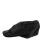 Black Cotton DG Logo Newsboy Cloth Capello Hat
